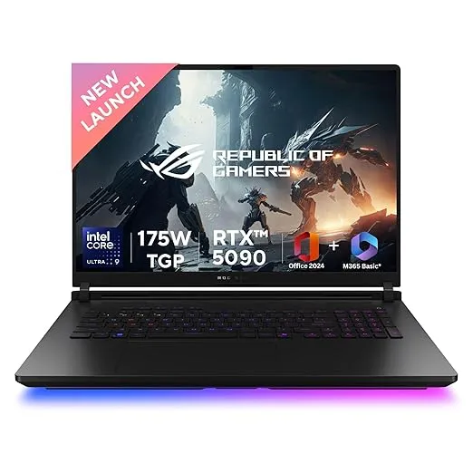 ASUS ROG Strix SCAR 18 with RTX 5090 and Intel Core Ultra 9 275HX Image